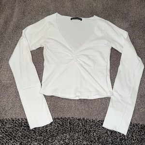 White Brandy Long Sleeve